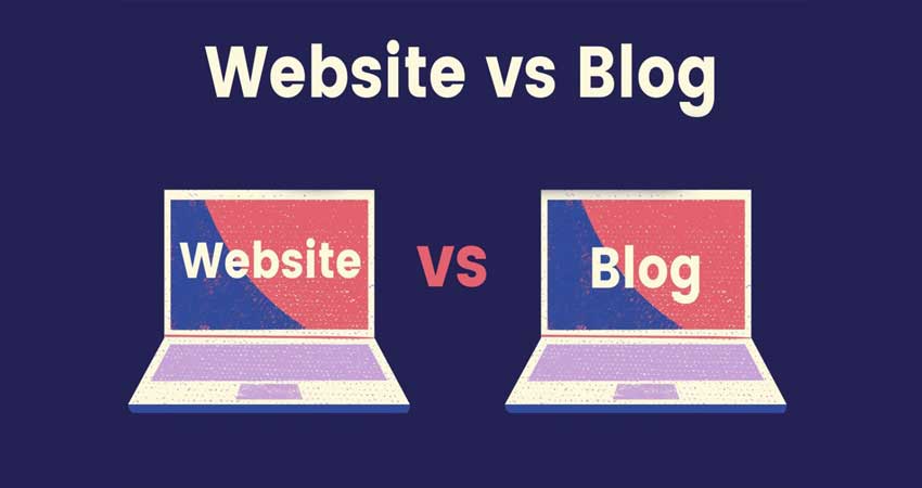 تفاوت سایت و وب سایت و وبلاگ