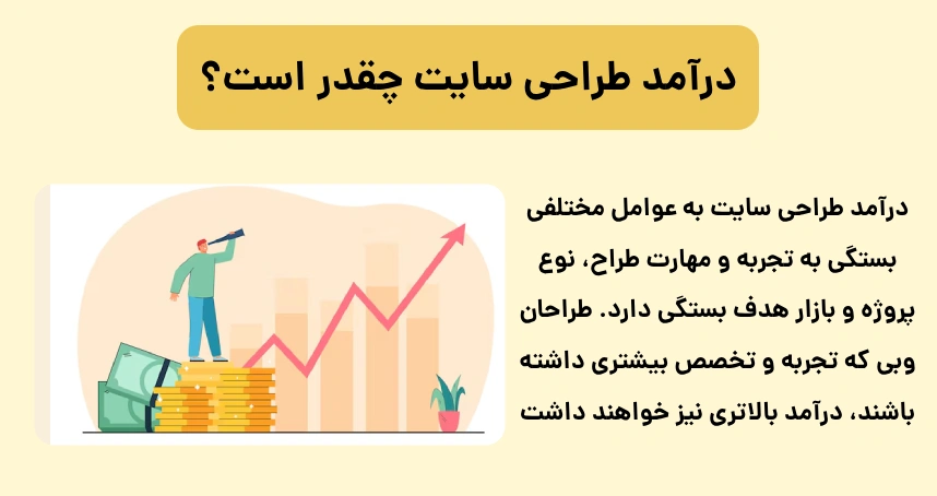 درآمد طراحی سایت چقدر است؟